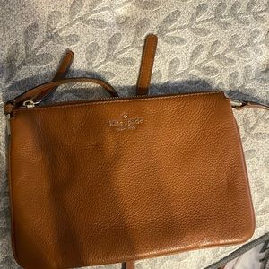 Kate Spade Tan/ Brown crossbody bag
